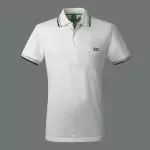 hugo boss sport t-shirts luxe retro 51 solid color blanc